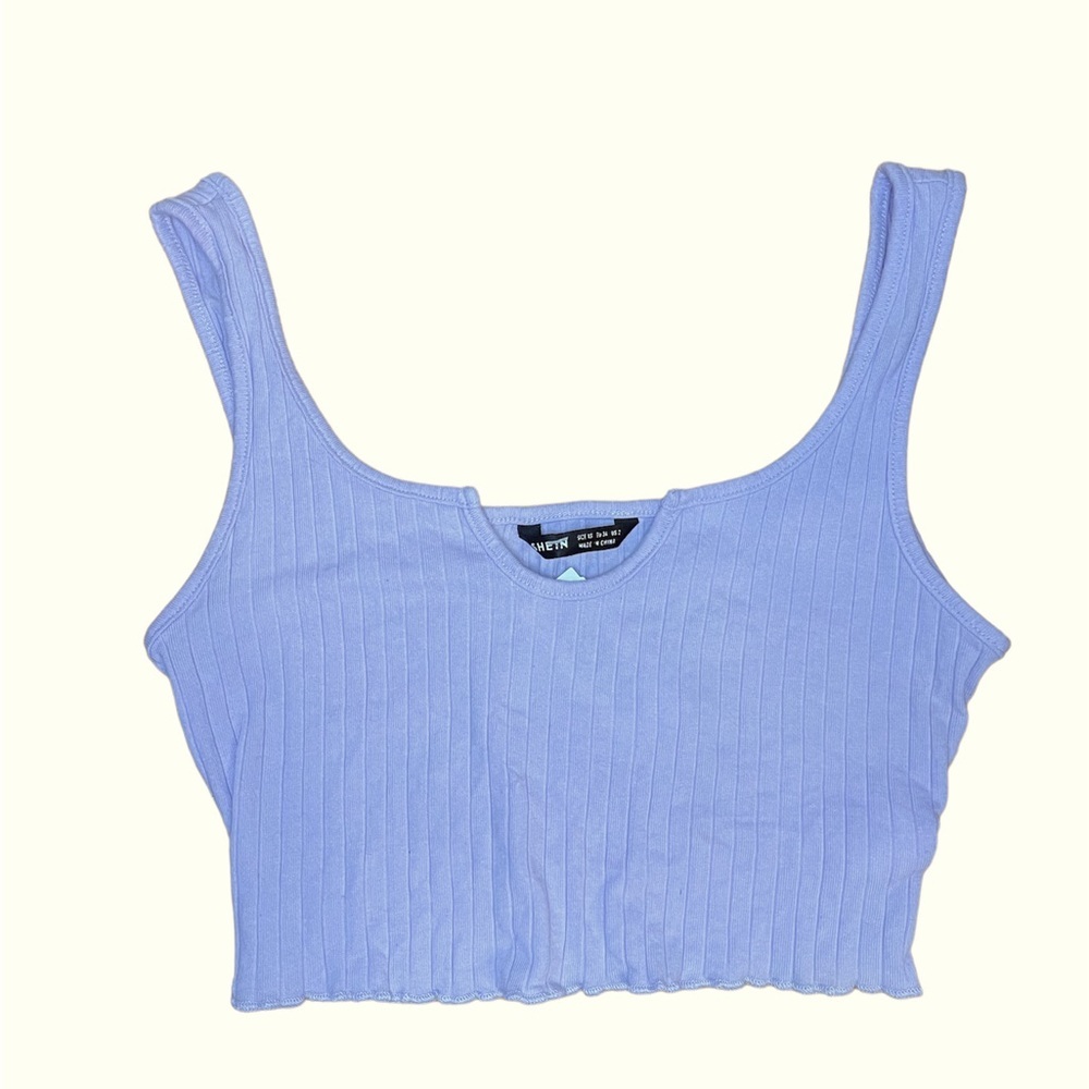 ✨5 for $15✨ cropped purple tank xs